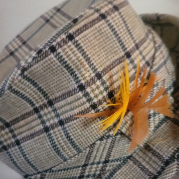 Pendelton Tweed Fedora Plaid Grandpa Hat - Picture 4 of 5